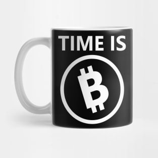 time is money - Bitcoin version Mug